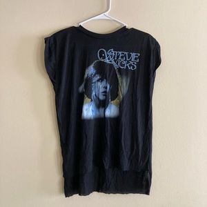 Stevie Nicks 2022 Fitted Tour Band Tee Womens Size M Authentic